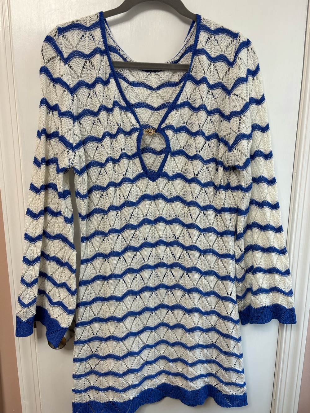 Cupshe Striped Knit Coverup